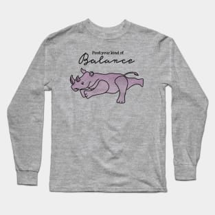 Rhino Yoga Long Sleeve T-Shirt